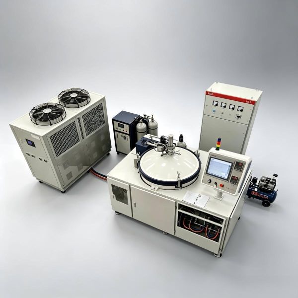 High Vacuum Induction Lab Furnace Graphite Powder Heat Treatment