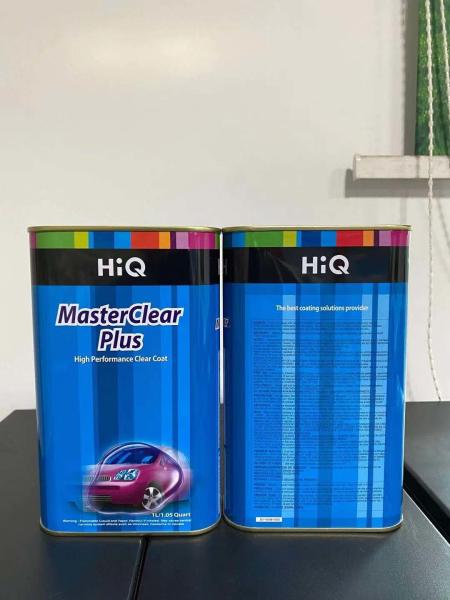 Rectangular / Round 4 Color Automotive Paint Cans With 328g Weight Low Voc