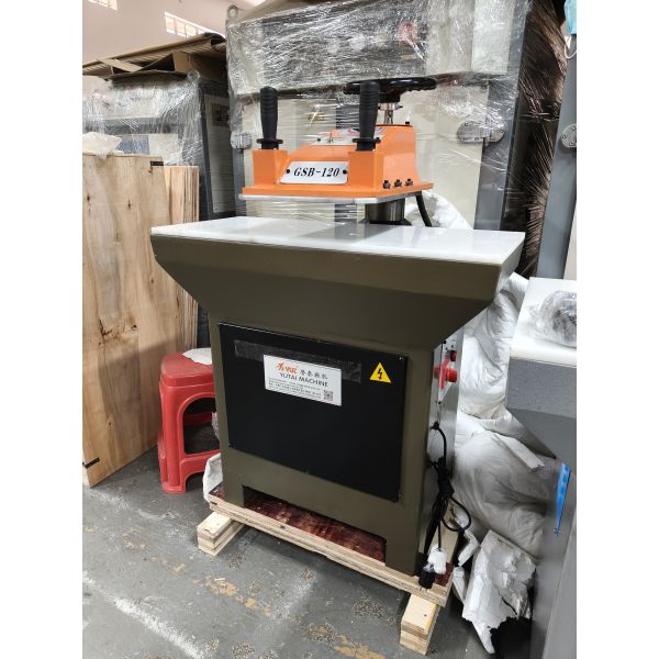 12Ton 12T Hydraulic Rocker Semi-Automatic Motor Artificial Leather/Genuine Leather Car Arm Clicker Press Die Cutting Machine