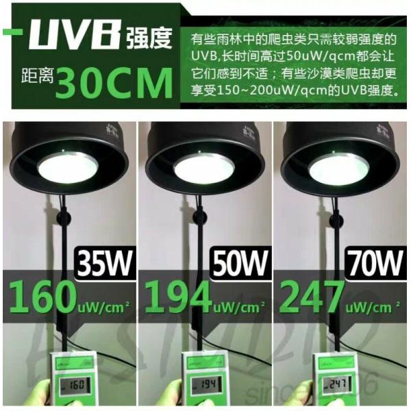 FTL Full Spectrum Aluminium UVB HID Lamp 70W 100W 150W HQI E27/E26 Bulb for Reptile Terrarium System
