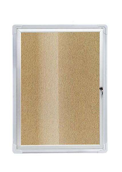 Sheet Metal Magnetic Bulletin Board / Magnetic Writing Whiteboard Glass Doors