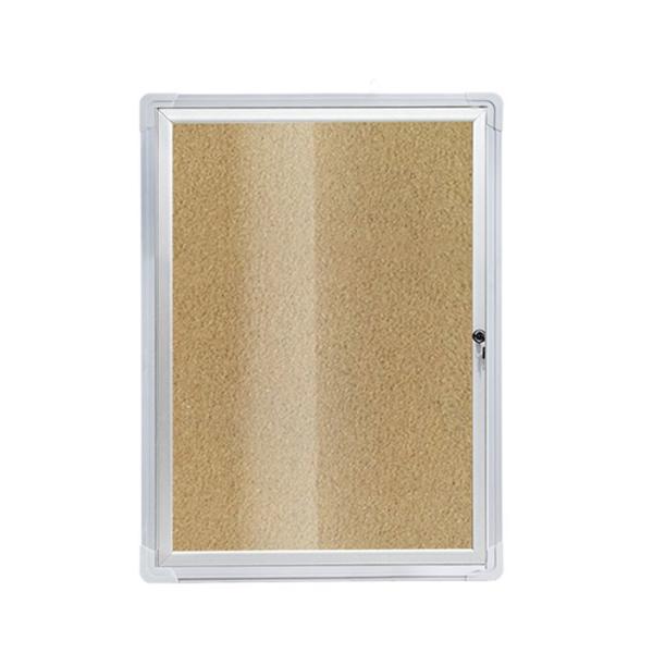 Sheet Metal Magnetic Bulletin Board / Magnetic Writing Whiteboard Glass Doors