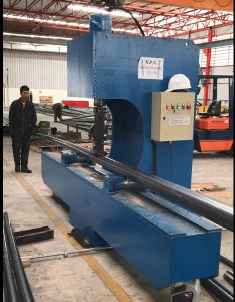Pole Straightening Machine Model JZ-30-3000