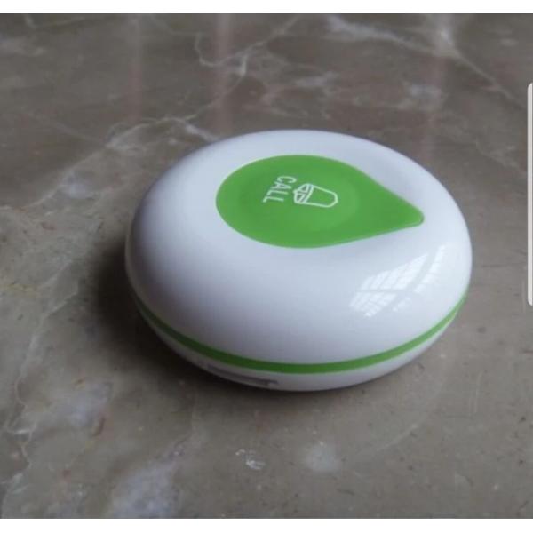 беспроводная система вызова столовой службы с большим голосовым экраном и водонепроницаемой кнопкой 1 клавиши