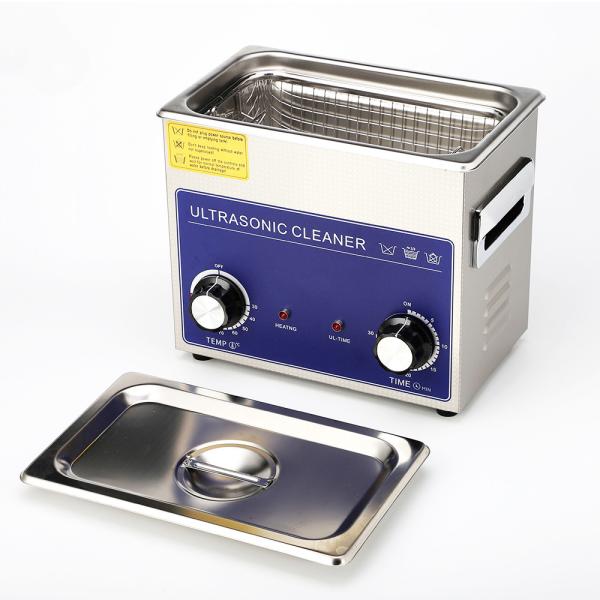 CE Mechanical Ultrasonic Cleaner 120W 3.2L Tank For Descaling