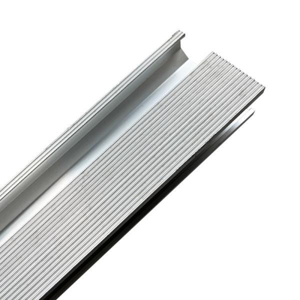 304 Stainless Steel Aluminium Solar Panel Rail Brackets Engineered 40mm