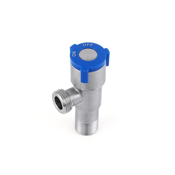 175g Faucet Angle Valve For Kitchen SS304 Brushed Shut Off