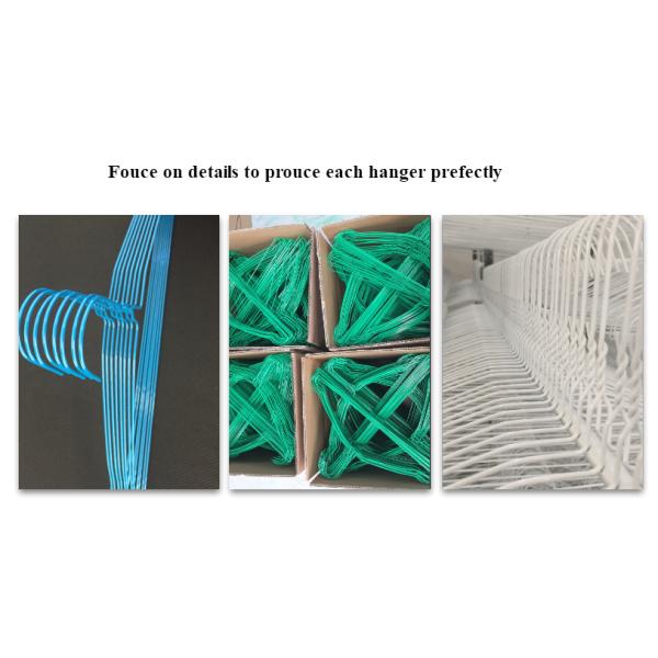 Heavy Coats Clothes Wire Hanger , Dry Cleaning Store Metal Clothes Hanger