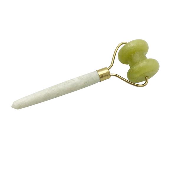 Supposed Xiuyan Jade Massage Roller for Facial Skin Tightening and Dark Circles Reduction