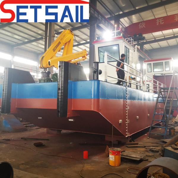 Cummins Diesel Engine Multi-Fuction Service Working Boat with Sturdy Alloy Steel Hull