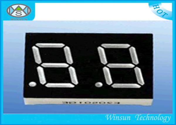 Energy Saving 7 Segment Led Display For Multimedia Product , Red / Blue / Yellow Color