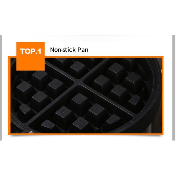 Double Head 220V Auxiliary Kitchen Equipment For Waffle