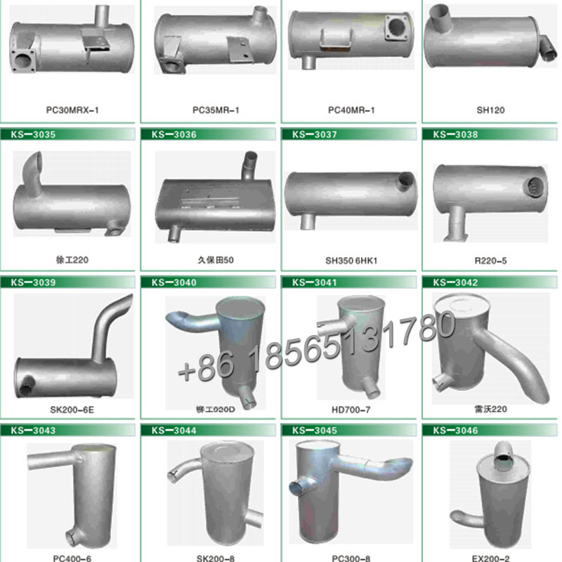 Muffler Clamp VOE14528382 EC135B EC140B EC160B EC180B EC210B EC210D for   Excavator Exhaust System Clamp 14528382