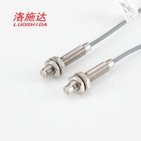 Capteur de proximité inductif cylindrique plein en métal de C.C M8 d'acier inoxydable PNP AUCUNE sortie d'OR