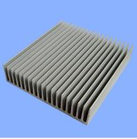 Profils en aluminium de finition d'extrusion de radiateur de moulin argenté