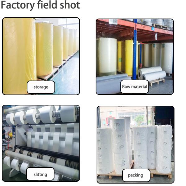 No Printing Self Adhesive Kraft Paper Roll Water Activated Adhesive Abrasion Resistant 80g