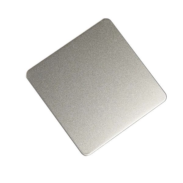 Custom Size Sand Blasted Stainless Steel Sheet Non Reflective For Medical Equipment