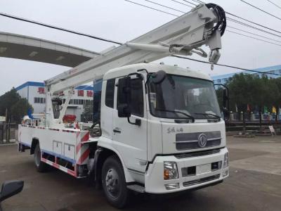 Man Lift Hydraulic Aerial Work Platform Truck With  360° 5.7m Max Operation Radius