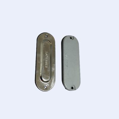 Alu Conduit Body Cover Die Casting Finish Pvc Coated Grey Color With Gaskets