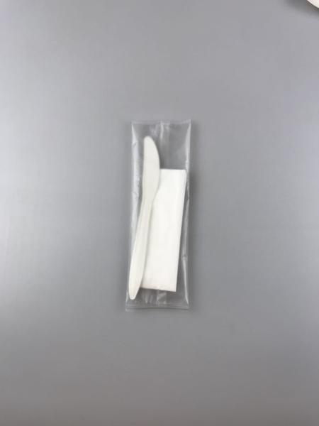 Eco-Friendly Biodegradable Spoon Tissue Wrapped and Plastic Type Polylactic Acid
