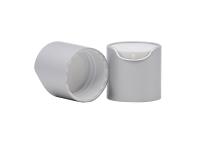 o tampão superior Matte Silver Plastic Screw For do disco de alumínio de 24mm engarrafa o revestimento UV