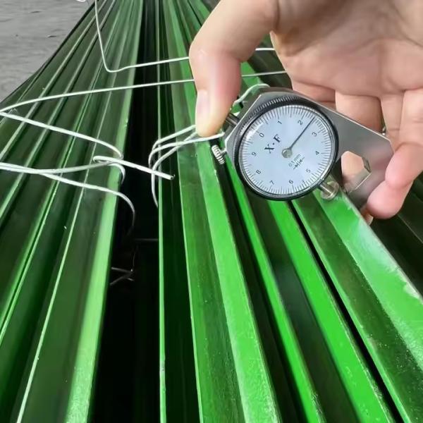 Poteaux galvanisés à haute résistance pour jardins Ferme de clôture de bétail