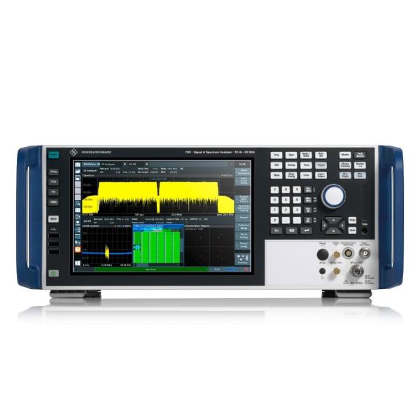 Rohde & Schwarz FSV3050 Signal Spectrum Analyzer with 50 GHz Frequency and 200 MHz Analysis Bandwidth featuring Multi-touch GUI