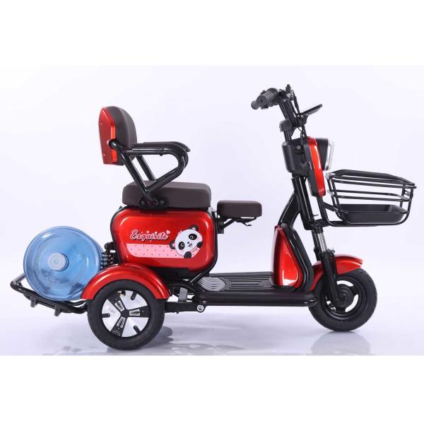 Double Row Small Household Elderly Pick Up Leisure Electric Tricycle