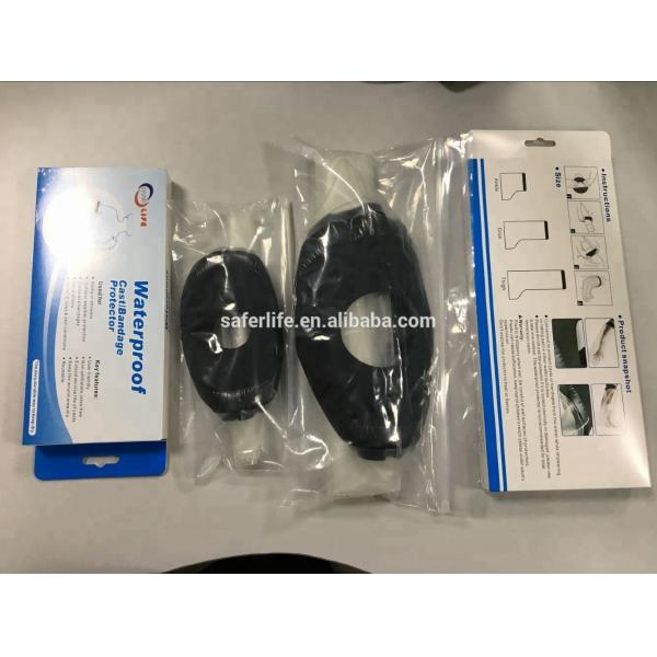 Крышка протектора слипчивого коленчатого соединения ленты обветренный одевать взрослого водоустойчивая брошенная