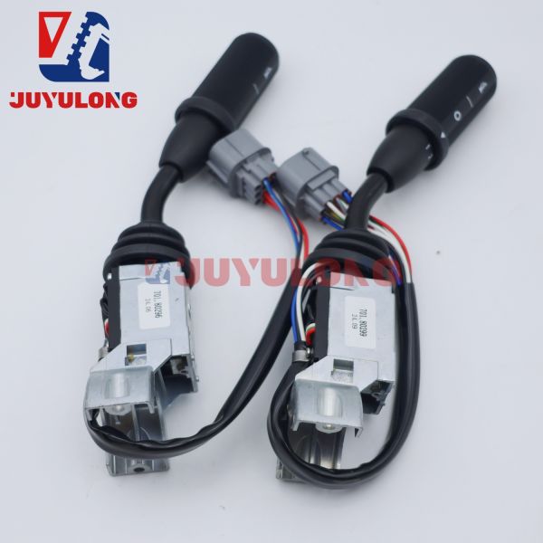 JUYULONG Turn signal Switch 70180296 70180299 for JCB Excavator Construction Machinery Parts