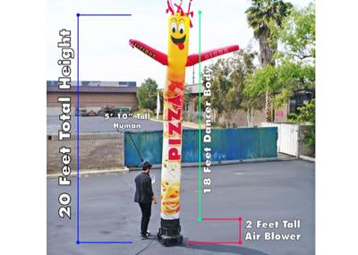 Air Dancer Type Advertising Props For Event Decoration 6m Height 1 Years Warranty
