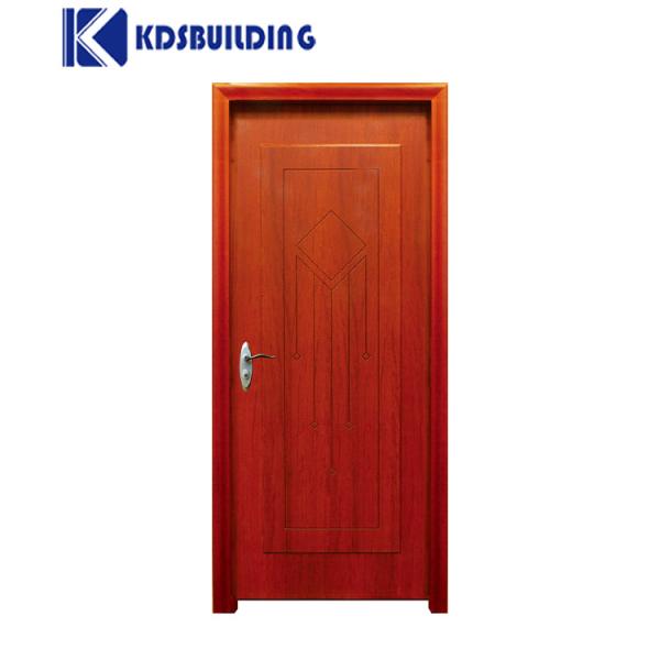 Casa de madeira porta única Casa Hotel Interior à prova de balas Porta da frente