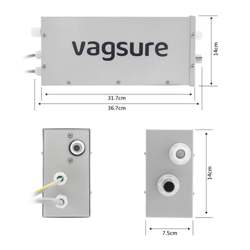 AC240V / 110V Steam Bath Equipment Wall Mounted / Floor Mounted Style CE Certification
