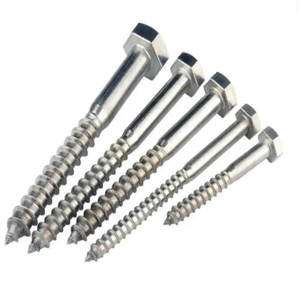 Hex Self Drilling Screws 904L Stainless Steel Half Thread Screw With Drill Point