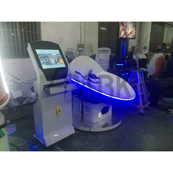 Glass Virtual Reality Ski Vr Games / Indoor Ski Simulator Machine