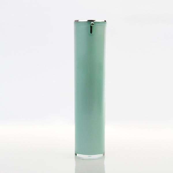20ml Round Skincare Acrylic Snap On Bottle Airless Pump Cosmetic Bottle