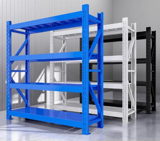 Factory Metal Boltless Stacking Rack Industrial Warehouse Storage Racks Shelves For Racking System