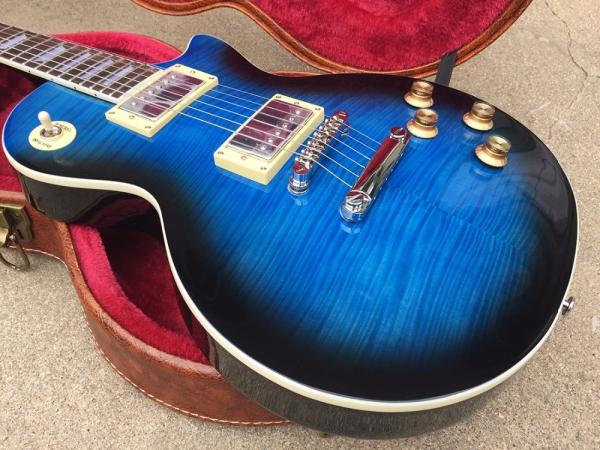 Unicorn Vintage Standard Honolulu LP Blue Electric Guitar