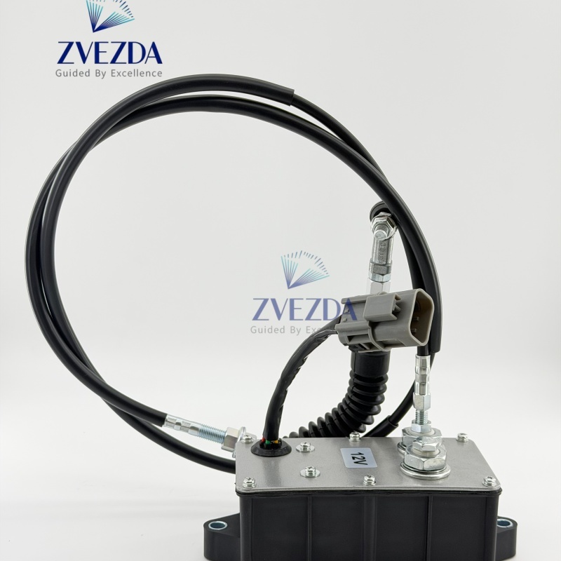 Throttle Motor 80-DH60 12V For  EC80 DH60 Excavator