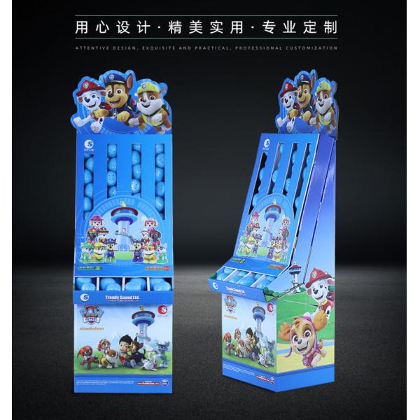 Cartoon Display Stand Design for Capsule Toy Shop Custom Logo Commercial Furniture