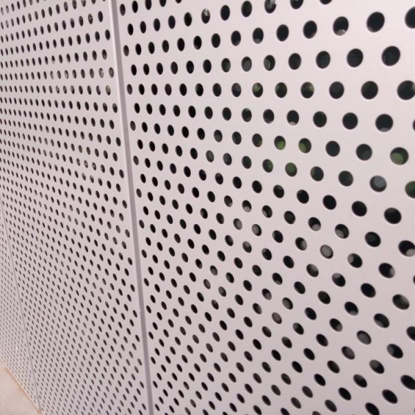 Laser Cut Aluminum Perforated Stainless Steel Sheet For Villa Garden Decorative