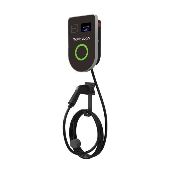 11kW Commercial EV Charger Station Wall-Mounted Charging Socket
