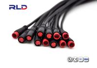 BICICLETA elétrica 2A M8 IP65 2 Pin Waterproof Connector Plug Wire a prender