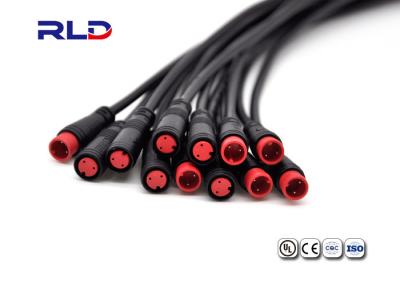 Electric BIKE 2A M8 IP65 2 Pin Waterproof Connector Plug Wire To Wire
