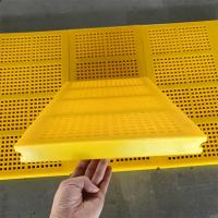 WS85 Estructura de la placa de malla de pantalla de poliuretano Material MDI + superficie antibloqueo