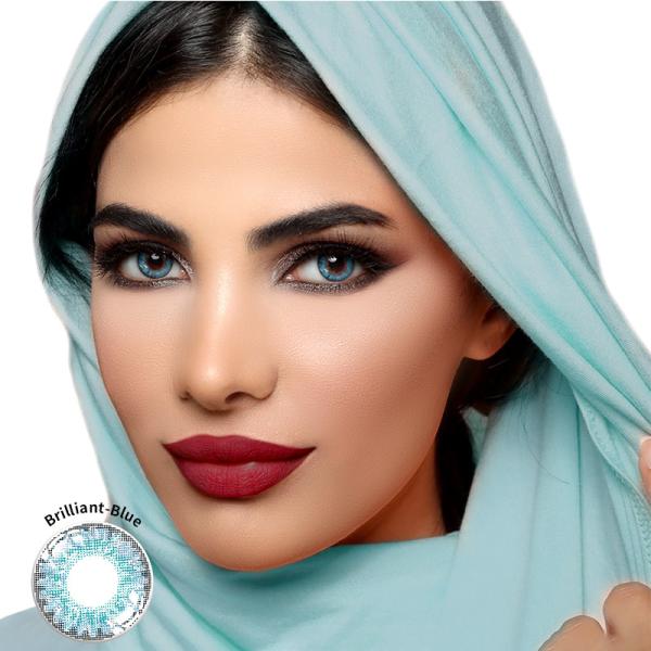 Natural Blue Green Cosmetic Contact Lenses