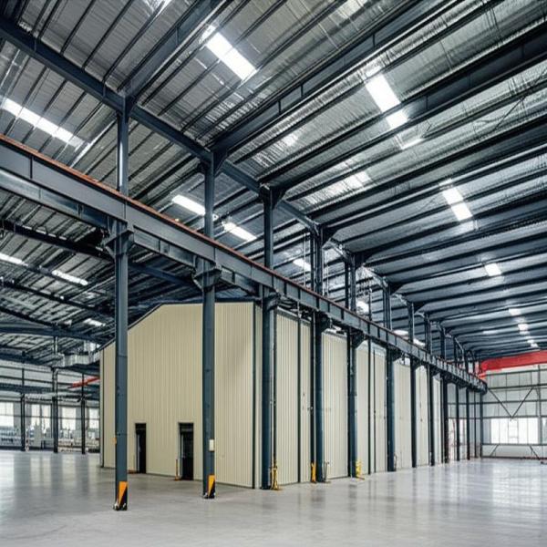 Fabricación de estructuras de acero prefabricadas, diseño industrial, almacén, comercial