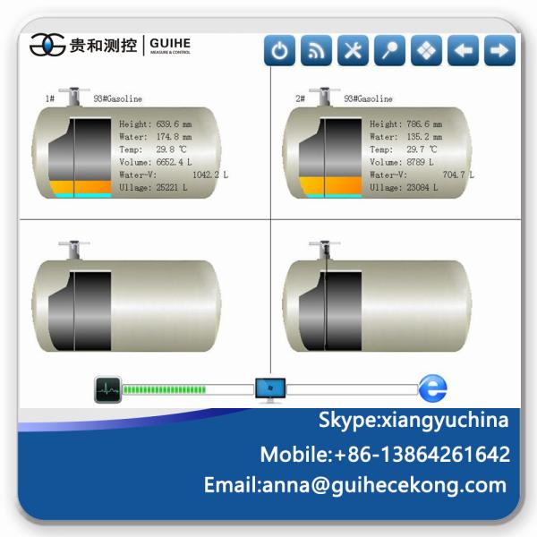 Magnetostrictive level sensor / Diesel fuel storage tank monitoring system/ tank gauge for petrol station