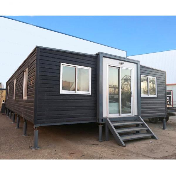 New Solutions Prefab Double Wings Expandable Container House Luxe Family Residences