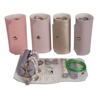 La púrpura/el bolso de cuero rosado de la joyería para la joyería recoge/para exhibir el peso 0.3kg